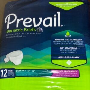 Prevail Bariatric Briefs - Blue and Green